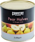 Country Range Pear Halves in Grape Juice 2.65kg