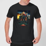 Captain Marvel Movie Starforce Poster Men's T-Shirt - Black - M - Black