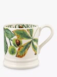 Emma Bridgewater Horse Chestnut & Conker Half Pint Mug, 300ml, Green