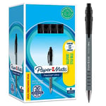 Paper Mate Flexgrip Ultra Retractable Ballpoint Pens | Medium Point (1.0mm) | Black Ink | 36 Count