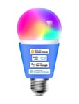 Ampoule Connectée, LED Ampoule Intelligente Compatible avec Apple HomeKit, Siri, Alexa, Google Home et SmartThings, E27 2700K-6500K RGB Ampoule Wi-Fi Dimmable Multicolore (Équivalente 60W)
