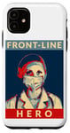 Coque pour iPhone 11 Frontline Hero Female Doctor - Hommage