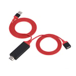 3 Colors Phone To Cable For IOS Interface Digital AV Adapter 1080P Plug REL