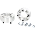 Hjul highlifter - Hjulspacer atv wide tracs silver naturlig 4 115 bolt pattern 6061 flygplansklass billet aluminium