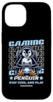 iPhone 14 Gaming Penguin Video Game Graphic For Men Boys Women Kids Case