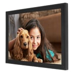 15 Inch Digital Photo Frame 100‑240V 1920x1080P Built In 32GB Memory Automat UK