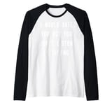 I Would Date You But You Don't Listen to Techno Fun Raglan Baseball Tee