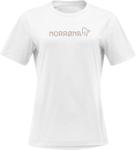 Norrøna Women's /29 Cotton Norrøna Viking T-Shirt Pure White, L