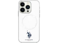 U.S. Polo Assn Us Polo Ushmp16shocldpw Iphone 16 6.1" Biały/White Iml Ring Magsafe