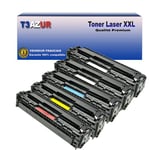 T3AZUR - Lot de 5 Toners compatibles avec Canon 718 pour Canon MF-8350CDN, MF-8360, MF-8360CDN, MF-8380 (Noir+Couleur)