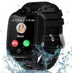 Montre Connectée Enfant,4g Montre Gps Enfant Tracker Avec Appel Vidéo Sos Étanche Mode Classe Caméra Jeux Réveil,Montre Telephone Avec Sim Cadeau Pour Filles Et Garçons