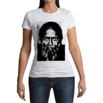 T-Shirt Femme Col Rond Miles Davis Jazz Trompette Artiste Jazzmen Tutu