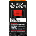 L'Oréal Paris Men Expert Collection Pure Carbon 24H återfuktande vårdande kräm mot akne 50 ml (1.980,00 kr / 1 l)