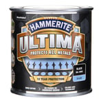 Rostskyddsfärg Hammerite Ultima Slätlack Svart 250ml