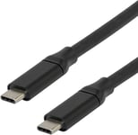 Deltaco Aktiv USB-C-kabel med DP Alt Mode - 5 meter