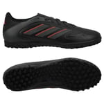 adidas Copa Pure Club III TF Stealth Victory - Sort/Grå/Lucid Red - Turf (TF), størrelse 48