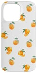 Coque pour iPhone 14 Pro Max Motif orange mignon