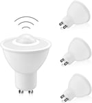 4pcs LED Smart Motion Sensor Light Bulbs GU10 PIR Detection Spotlight 5W Dorigh