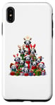 Coque pour iPhone XS Max Christmas Tree Dalmatian Dalmatians Dal Dally Dog