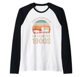 Please Be Patient With Me I'm From The 1900s Vintage Retro Raglan Baseball Tee