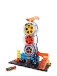 City Super Twist Tire Shop Patterned Hot Wheels