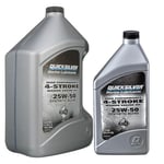 Quicksilver 25W40 Helsyntetisk 1 liter