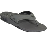 Reef Fanning Mens Footwear Flip Flops - Grey Black All Sizes