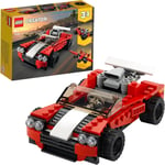 LEGO 31100 Creator 3in1 Sports Car Toy - Hot Rod - Plane Building Set, Toys for