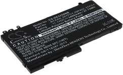 Kompatibelt med Dell Latitude 12 E5250, 11.1V, 3400 mAh