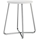 Architect tabouret salle de bain tabouret douche siège de douche chrome blanc mat - Cosmic