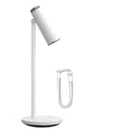 HUANGDANSEN Bedside Lamp Stepless Dimming Desk Lamp Reading Lamp Usb Rechargeable Work Learning Desk Lamp