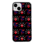 ERT GROUP mobile phone case for Iphone 14 original and officially Licensed Marvel pattern Spider Man 025 optimally adapted to the shape of the mobile phone, case made of TPU