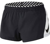 Nike Women W NK ELEVATE SD Shorts - Black/White, X-Small