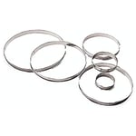 Paderno 47533-20 Cercle à Pâtisserie Rond en Inox-20 cm