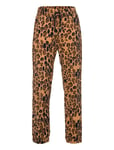 Mini Rodini Leopard Fleece Trousers Multi/patterned