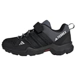 adidas Terrex AX2R Hook-and-Loop Hiking Shoes Sneaker, Core Black/Core Black/Onix, 1 UK Child