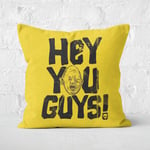 The Goonies Hey You Guys! Square Cushion - 50x50cm - Soft Touch