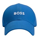 BOSS Kids Cotton Logo Baseball Cap Blue Mens