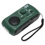 Hand Crank Radio Portable Practical LED Torch Outdoor Multi Band AM/FM/SW