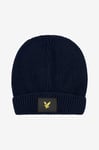 Lyle & Scott - Mössa Chunky Rib Beanie - Blå