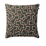 Chhatwal & Jonsson - Kamal Cushion Cover Forest Green/Terracotta/Sand/Off White 50 x 50 cm - Pynteputer og putetrekk - Stig Jonsson - Flerfarget