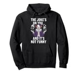 Terrifying Clown Face Killer Clown Costume Horror Vibes Pullover Hoodie