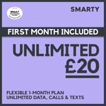 SMARTY UNLIMITED Pre-loaded Pay As You Go SIM