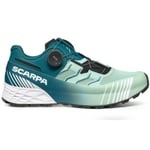 SCARPA Ribelle Run Kalibra Ht W - Bleu / Vert Blanc taille 40 1/2 2024