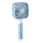 Mini Stroller Fan 600mAh Personal Portable Desk Handheld Baby Bed Car Seat Fan USB Rechargeable Battery Operated Fan for Office 9.6x21.6cm-BBL