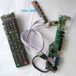 LP156WH3-TLA3 Kit pour VGA LP156WH3-TLA3/LP156WH3-TLC3 télécommande 40 broches LVDS TV AV 15.6 "", panneau de commande LCD LED HDMI 1366x768