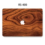 Housse de protection pour ordinateur portable Apple macbookpro Housse de protection pour ordinateur Apple 16 pouces grain de bois Apple computer case-RS-400- Macbook12 (A1534)