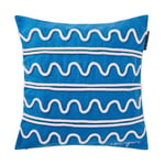 Lexington Rope Wave Cotton Canvas putetrekk 50x50 cm Blue