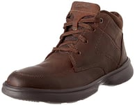 Clarks Homme Bradley Mid Bottines à la Cheville, Marron, 42 EU