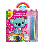 Children's Activity Colouring Book Diamonds 3-in-1 Set